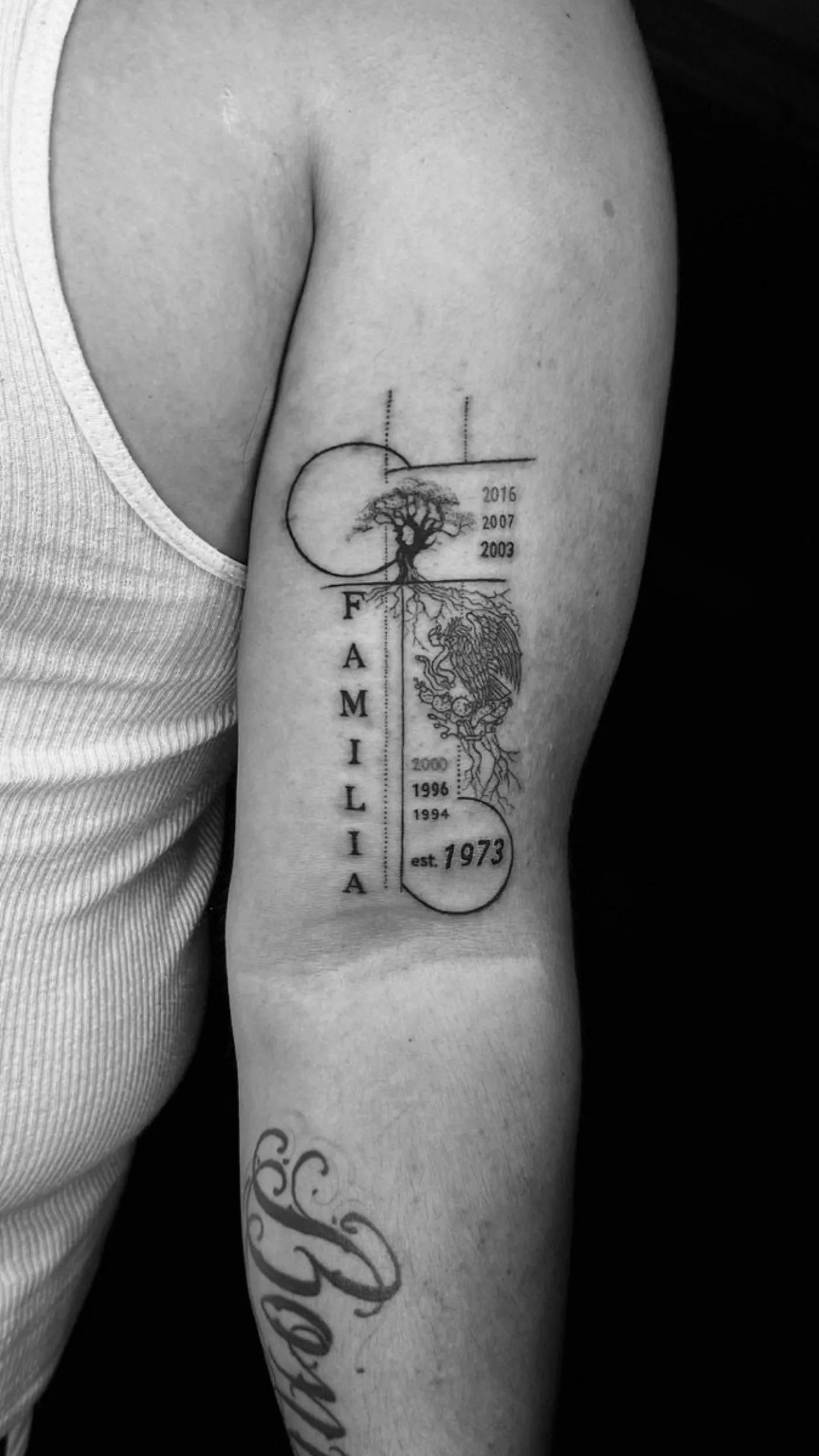 Fine line tattoo by Aliza Nadine Phoenix AZ