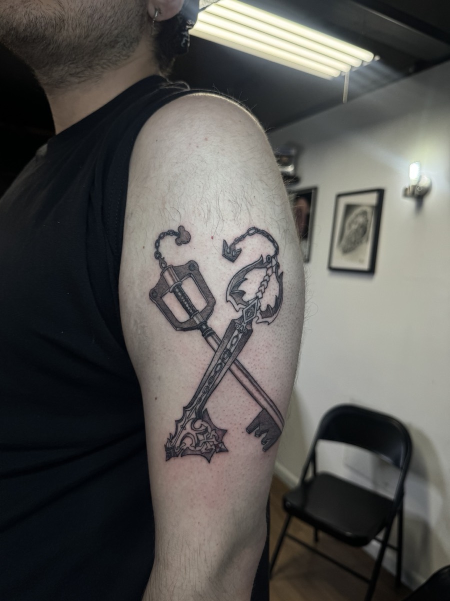 Fine line tattoo by Aliza Nadine Phoenix AZ