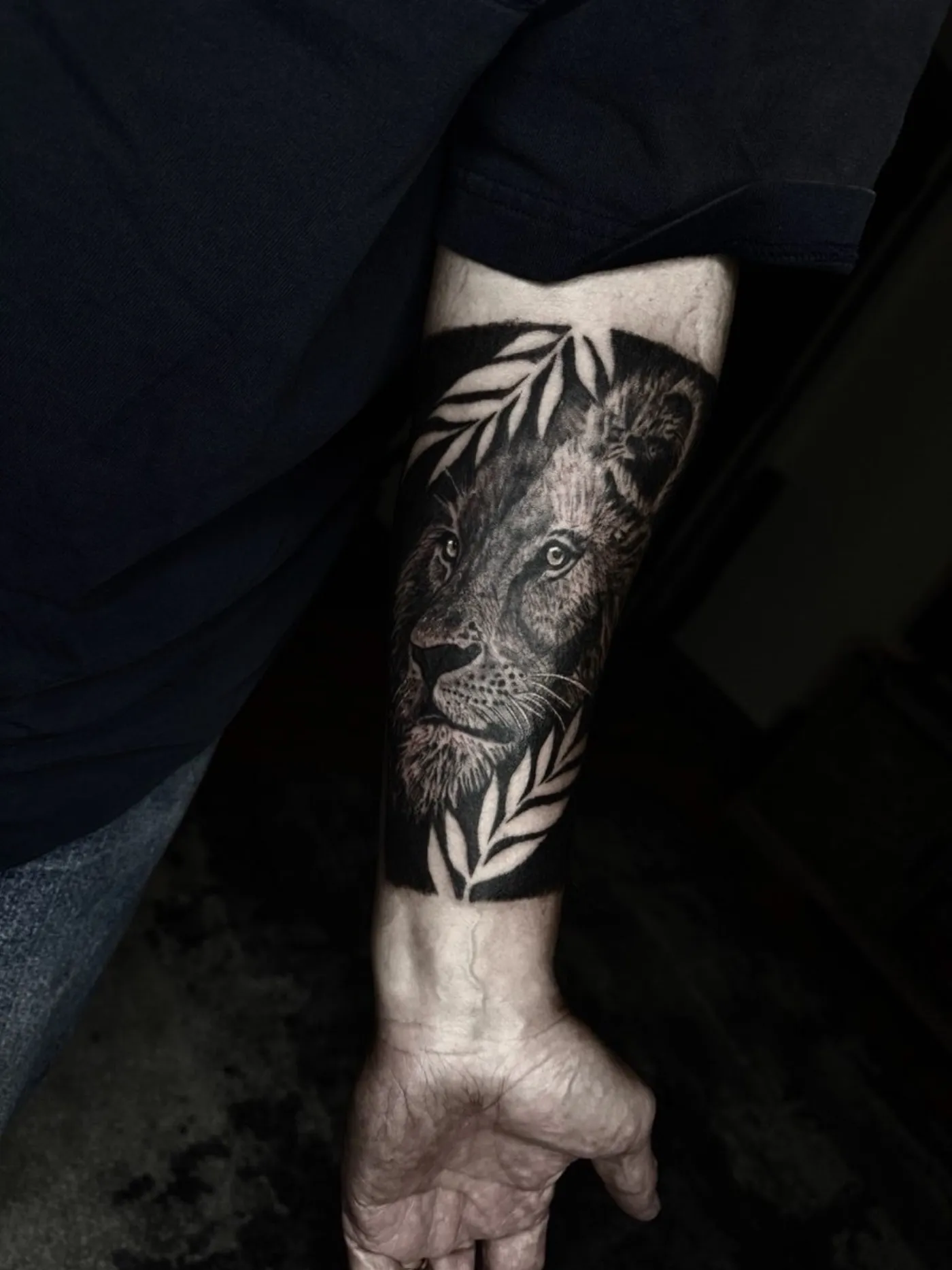 Black and grey realism tattoo by Aliza Nadine Phoenix AZ