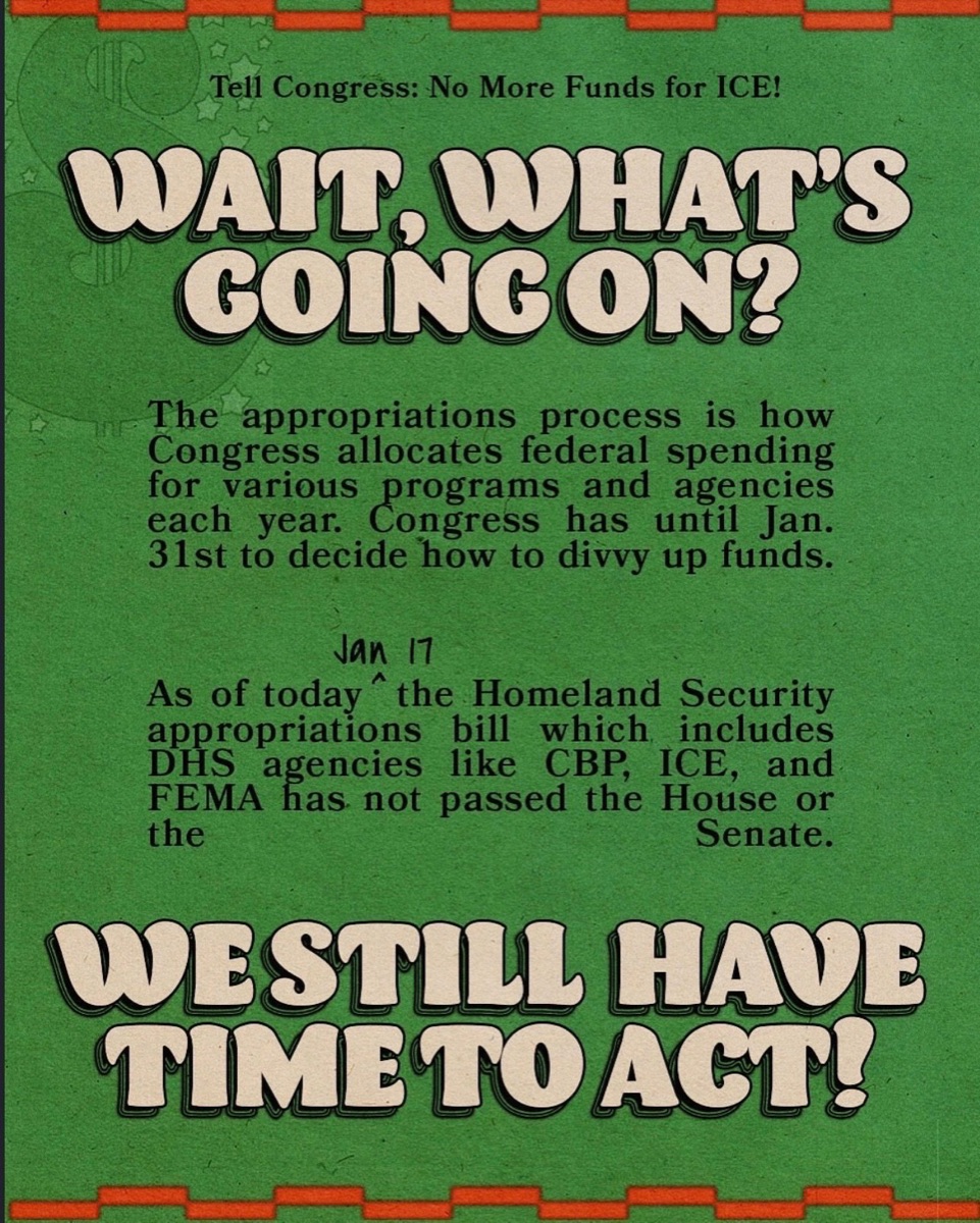 Know what's happening — ICE and Congress funding explained