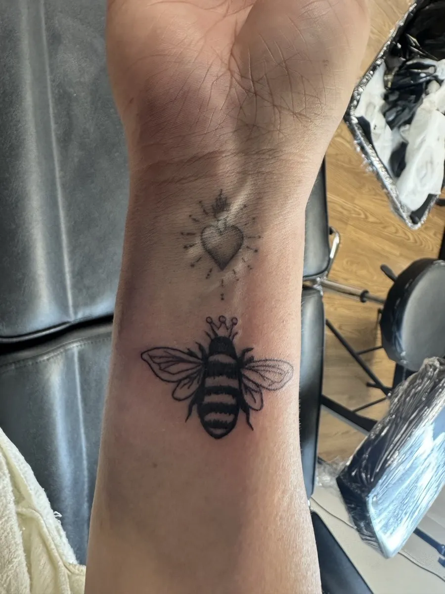 Fine line tattoo by Aliza Nadine Phoenix AZ