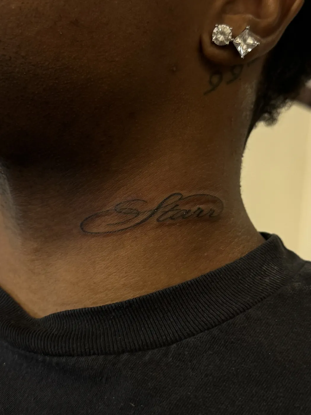Starr Name tattoo — Script by Aliza Nadine Phoenix AZ